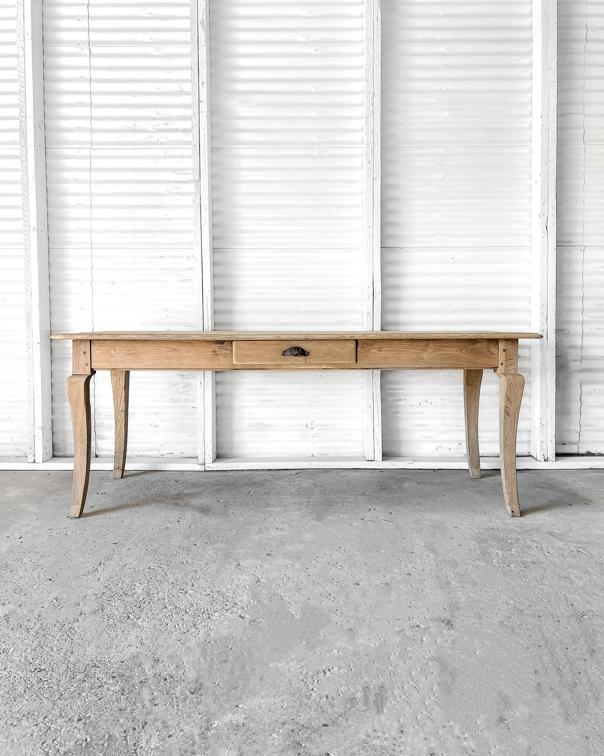 Dining Table With Cabriole Legs — East End Salvage